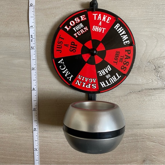 🔶 {4/$12} Barbuzzo Drinking Game - Shot Spin Wheel - Picture 10 of 14